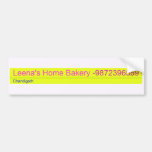 Leena's Home Bakery  Bumper Stickers