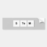 STEM  Bumper Stickers