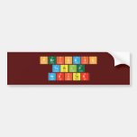 Periodic
 Table
 Writer  Bumper Stickers