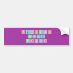 Periodic
 Table
 Writer  Bumper Stickers