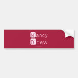 Nancy
 Drew  Bumper Stickers