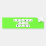 Periodic
 Table
 Writer  Bumper Stickers