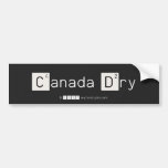 Canada Dry  Bumper Stickers