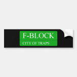 F-Block  Bumper Stickers