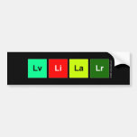 Lvlilalr  Bumper Stickers