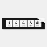 Shinobi  Bumper Stickers