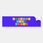 Periodic
 Table
 Writer  Bumper Stickers