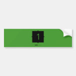 1  Bumper Stickers