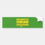 TSHIAMO
 GIFT
 MORAKE  Bumper Stickers