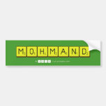 Mohmand  Bumper Stickers