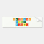 Periodic
 Table
 Writer  Bumper Stickers