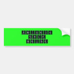 Periodic
 Table
 Writer  Bumper Stickers