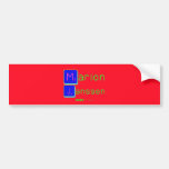 Marion
 Janssen  Bumper Stickers