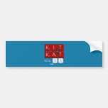 KIT
 KAT
 stis 55  Bumper Stickers