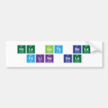 hola gata bela
 felina bela  Bumper Stickers