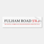 Fulham road  Bumper Stickers