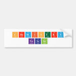 CHEMISTRY
 NASRIN  Bumper Stickers
