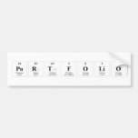 Portfolio  Bumper Stickers