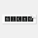 science  Bumper Stickers