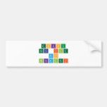 Goksu 
 hoca ile
 FEN 
 Bilimleri  Bumper Stickers