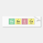 Rebecca   Bumper Stickers