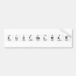 EliotGelwan  Bumper Stickers
