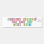 which number
  is one more
  than three  Bumper Stickers