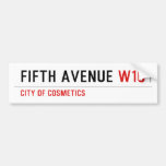 Fifth Avenue  Bumper Stickers
