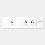 N OLA  Bumper Stickers