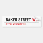 Baker street  Bumper Stickers