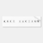Merry Christmas  Bumper Stickers