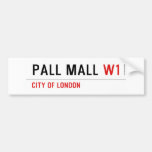 Pall Mall  Bumper Stickers