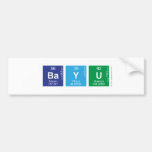 Bayu  Bumper Stickers