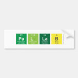 PAllab  Bumper Stickers