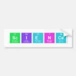 Science  Bumper Stickers