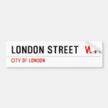 London street   Bumper Stickers