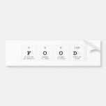 food  Bumper Stickers