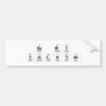 Be My
 Valentine  Bumper Stickers