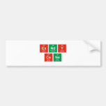 candy
 cane  Bumper Stickers