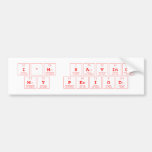 I'm having
 my period  Bumper Stickers