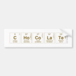 Chocolate  Bumper Stickers