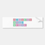 Periodic
 Table
 Writer  Bumper Stickers