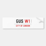 Gus  Bumper Stickers