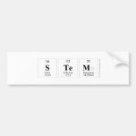 stem  Bumper Stickers