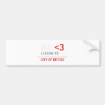 Bie  Bumper Stickers