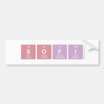Sofi  Bumper Stickers