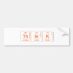 Think  Bumper Stickers