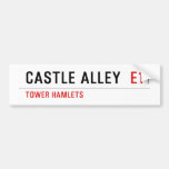 Castle Alley   Bumper Stickers