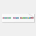 Cinaiya Ariel Huddleston  Bumper Stickers