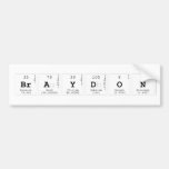 Braydon  Bumper Stickers